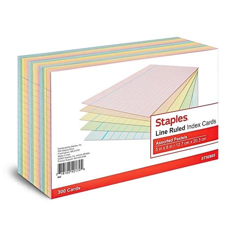 card sleeves staples